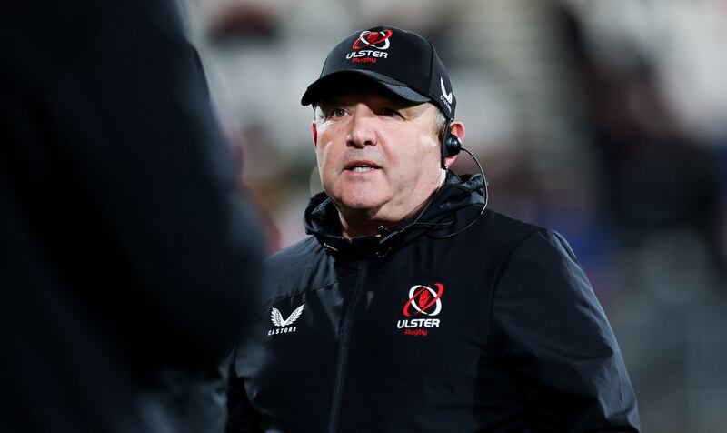 Ulster head coach Richie Murphy. Photograph: Ryan Byrne/Inpho
