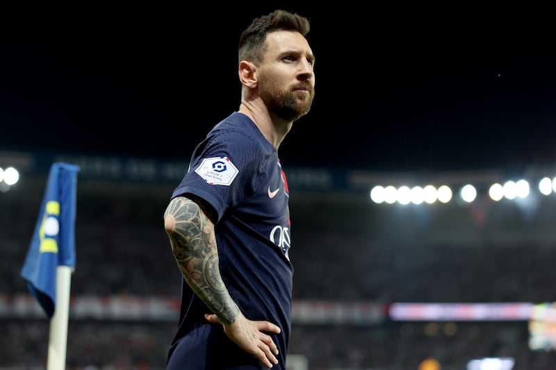 Lionel Messi. Photograph: Julian Finney/Getty Images