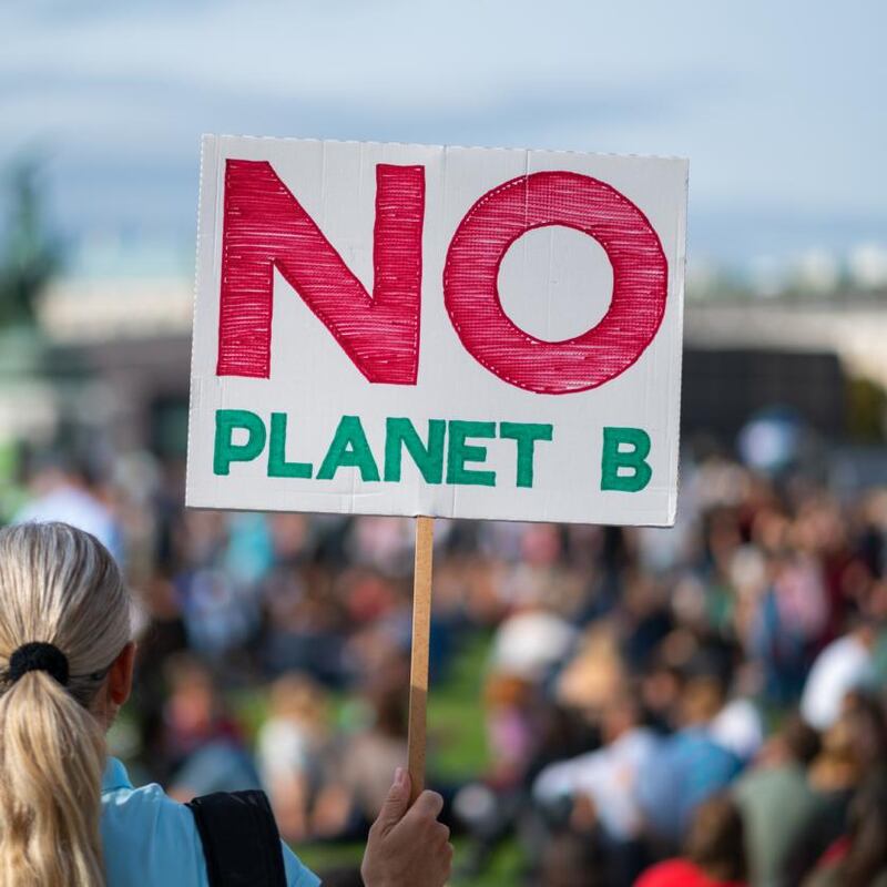 Climate emergency: there’s no planet B. Photograph: E+/iStock/Getty