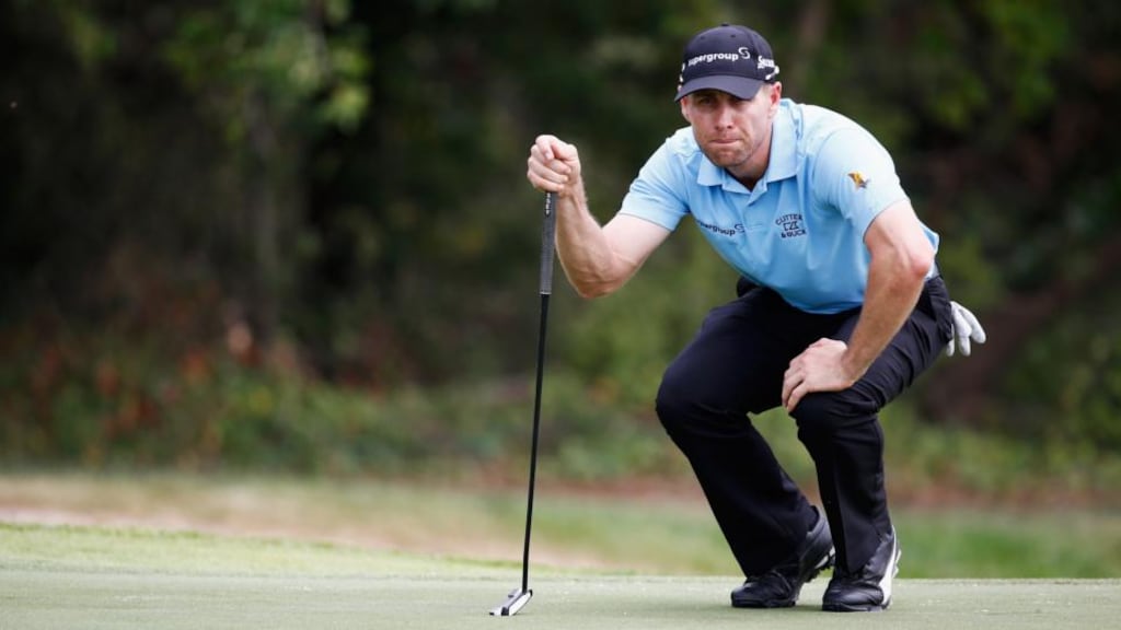 An opening round 65 has put Trevor Fisher at the top of the leaderboard during the early stages of the Spanish Open. Photo: Dean Mouhtaropoulos/Getty Images