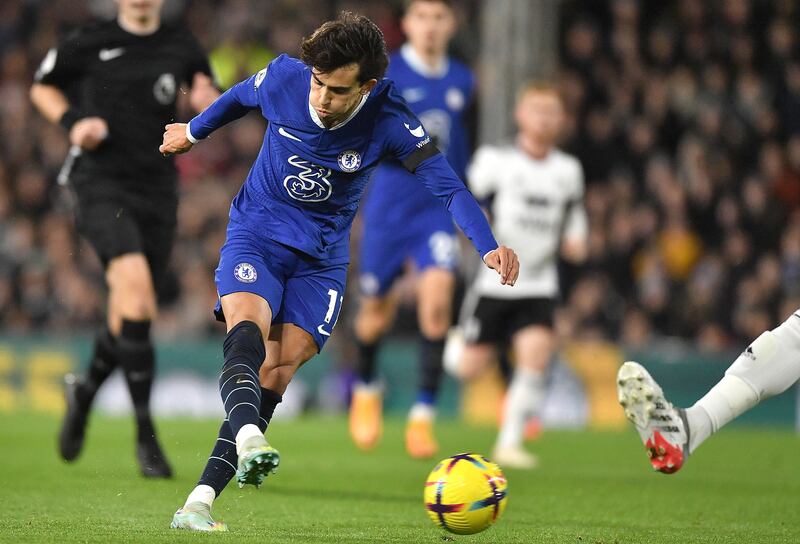 Joao Felix: arrived on an expensive short loan deal from Athletico Madrid and was sent off in his first match against Fulham. Photograph: Vince Mignott/EPA