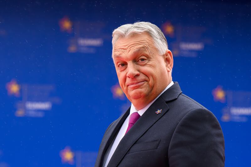 Viktor Orbán wants EU sanctions against those responsible for death of ethnic Hungarian man. Photograph: Leon Neal/PA