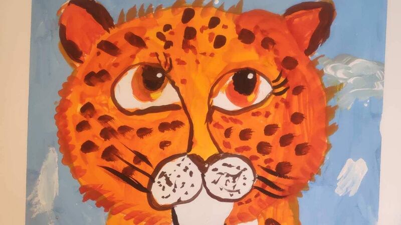 Sasha’s artwork.