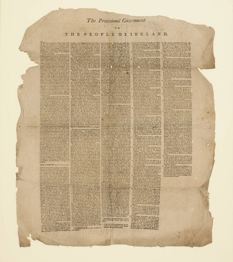 Robert Emmet's Proclamation