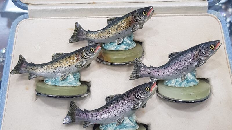 Asprey London menu holders C.1930 from Weldon’s Dublin  €950
