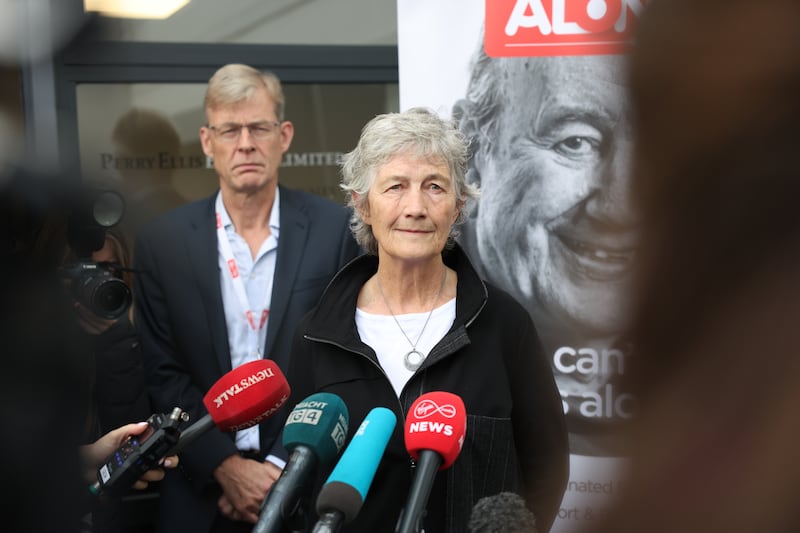 Presidential candidate Catherine Connolly Photo: Dan Dennison / The Irish Times