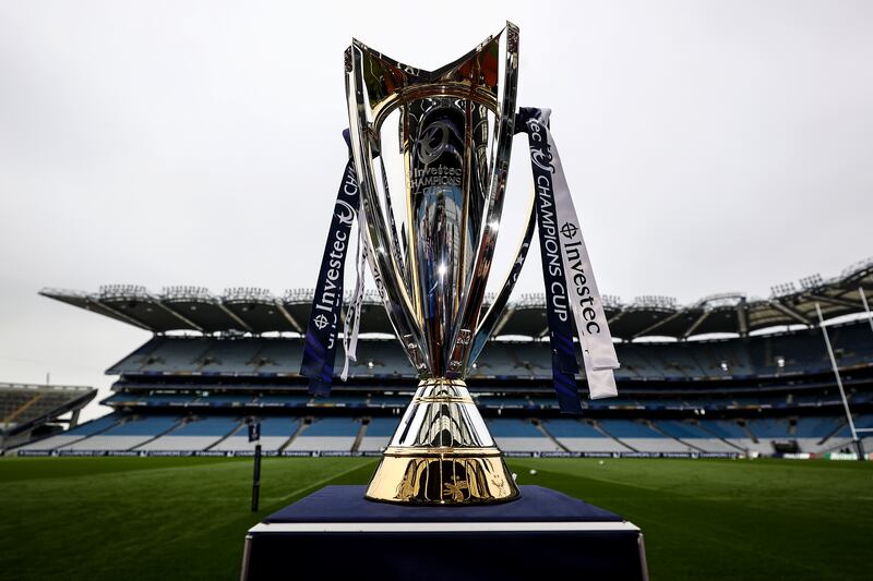 A view of the Investec Champions Cup. Photograph: Ben Brady/Inpho