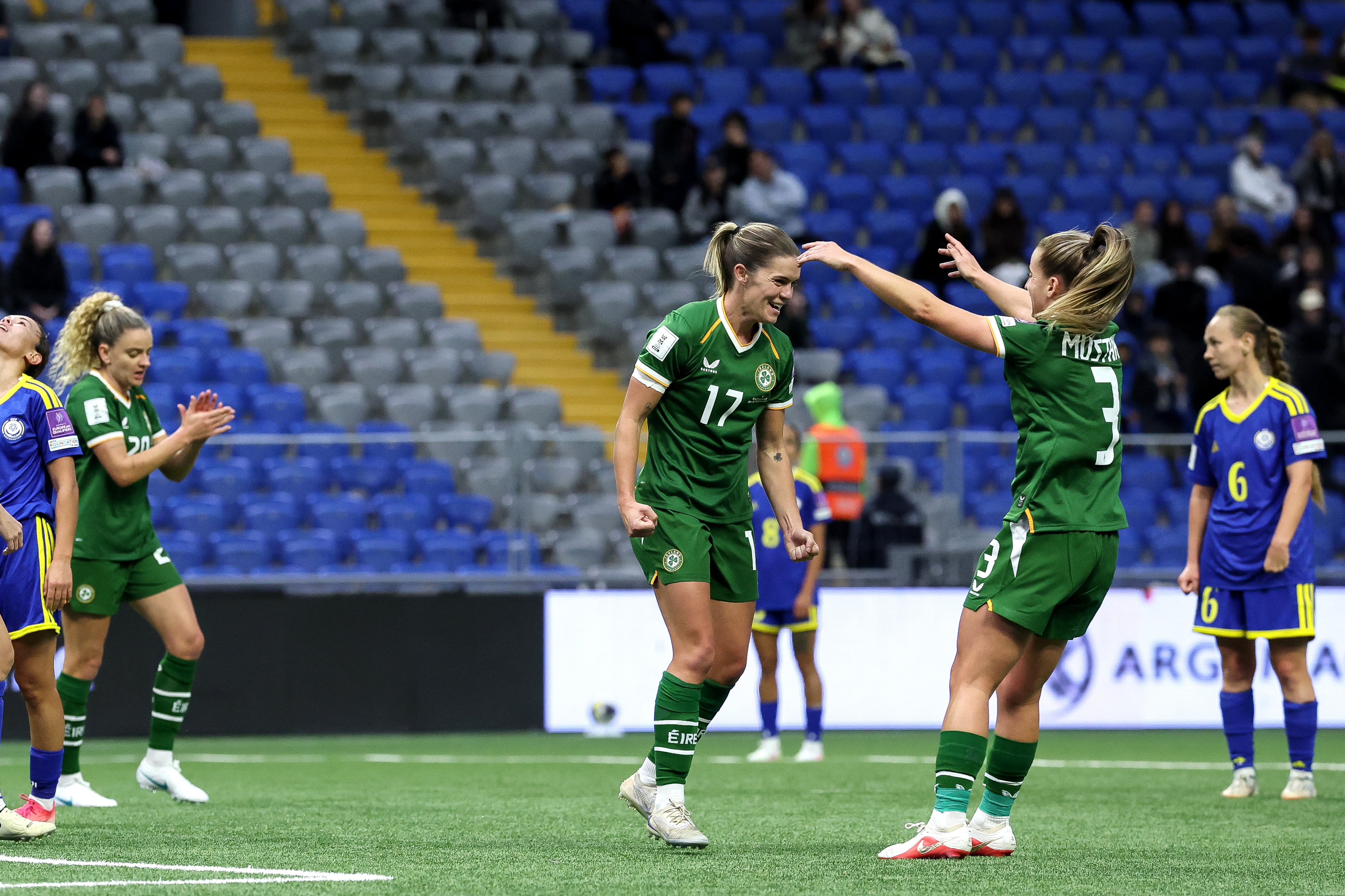 Eight-goal Ireland move closer to World Cup spot as they outclass Kazakhstan in Astana