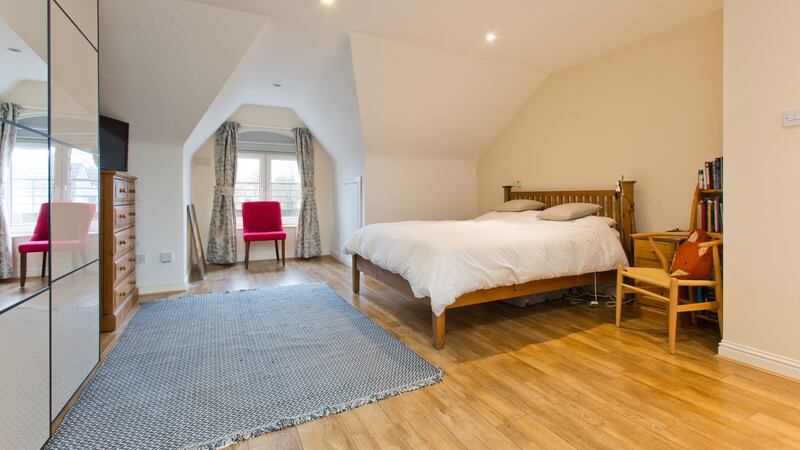 Top-floor bedroom