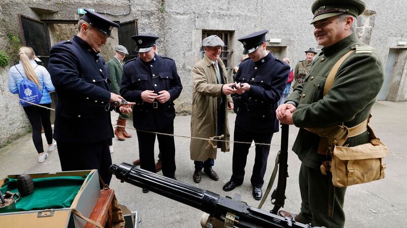 Ar an 16ú Eanáir 1922: bunaíodh An Garda Sibhialta (An Garda Síochána ó 1923 ar aghaidh).  Grianghraf: Alan Betson