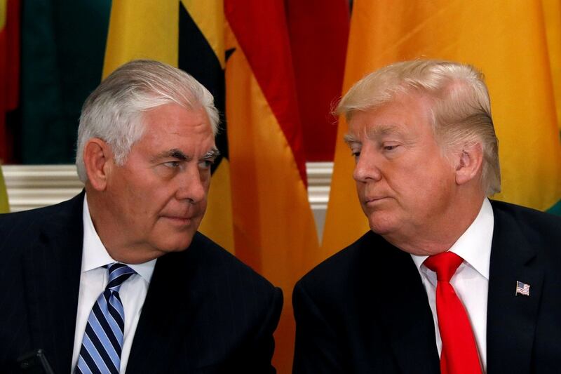 Tillerson ‘never considered resigning’ as US secretary of state