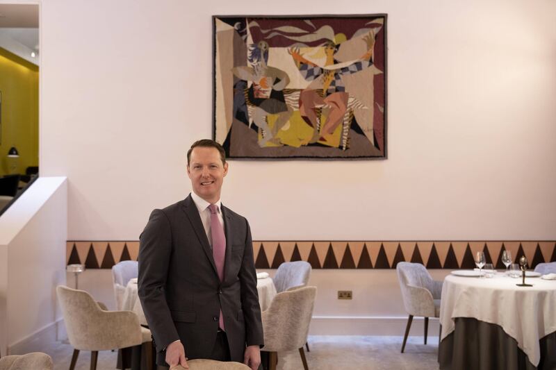 Charles Guilbaud is well established in the management structure of Restaurant Patrick Guilbaud in Dublin, ensuring the next generation of this famous institution is securely in place. Photograph: Moya Nolan
