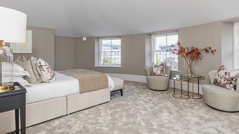 The main bedroom