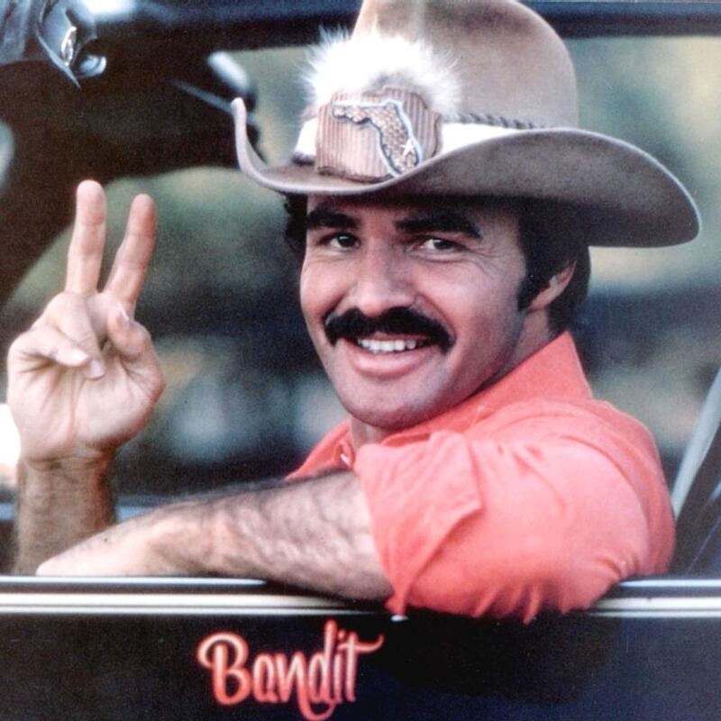 Burt Reynolds in Smokey and the Bandit in 1977. Photograph: Universal Pictures