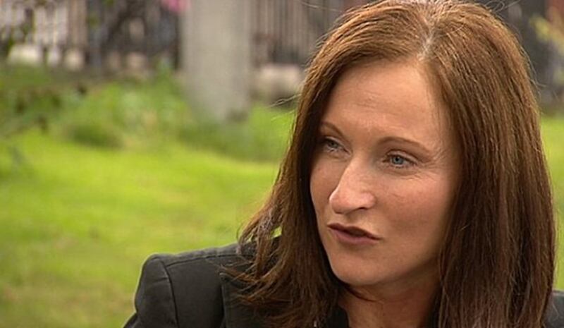 Ruth Maxwell was walking along Knockmeenagh Lane, Clondalkin when attacked by Slawomir Gierlowski. Photograph: RTE News