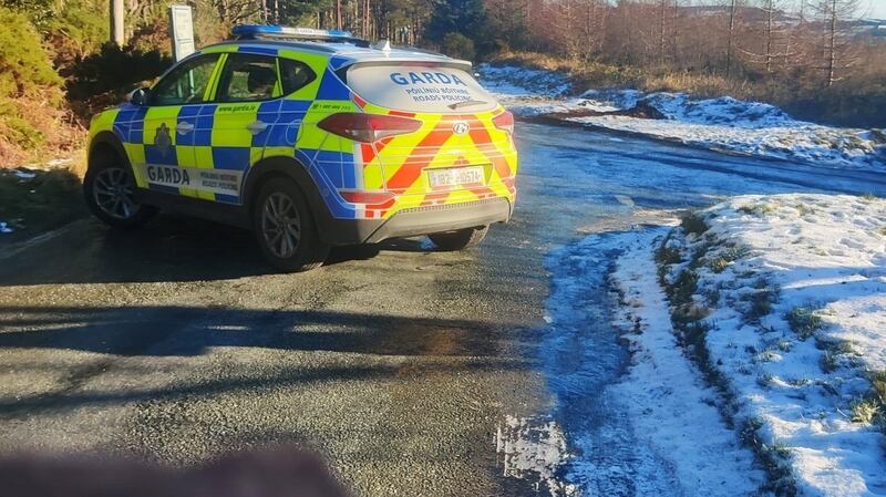 A network of checkpoints has been put in place and people were being turned away from the uplands.
