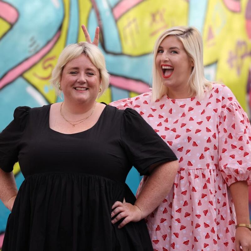 Authors of the Aisling series Emer McLysaght and Sarah Breen are speaking in Co Kerry this week. Photograph: Nick Bradshaw