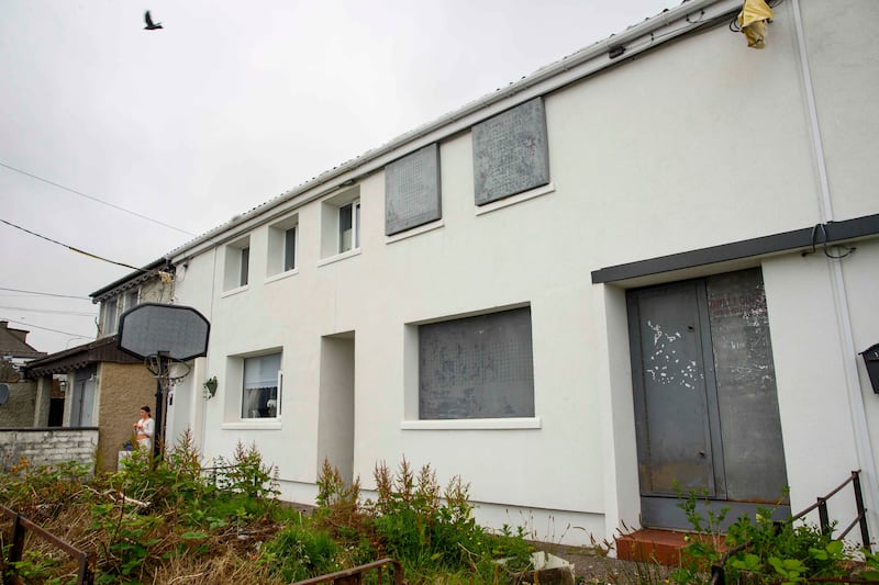 While some insulation work has been done, the property remains empty. Photograph: Daragh Mc Sweeney/Provision