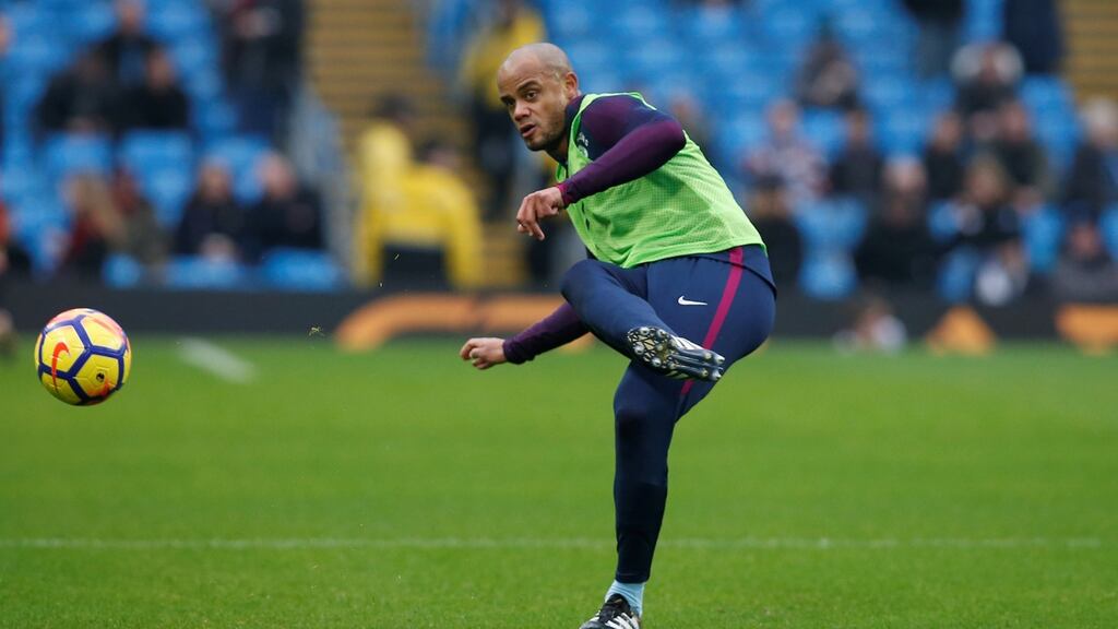 Manchester City captain Vincent Kompany: “We have gone into Christmas with a feeling of duty towards the game at Newcastle.” Photograph: Andrew Yates/Reuters