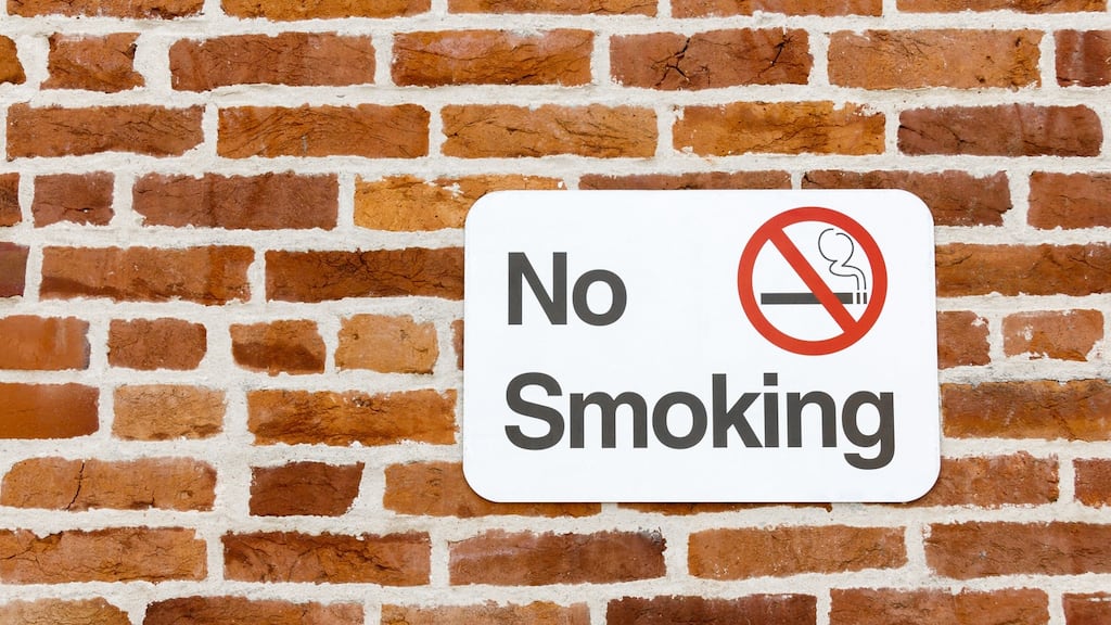My mother was proud that none of her children ever smoked in her house. Photograph: iStock/Getty