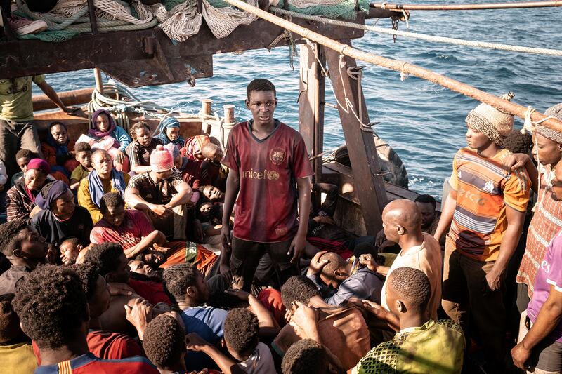 Me Captain, directed by Matteo Garrone. Photograph: Greta De Lazzaris