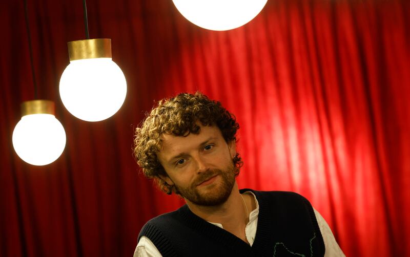 Chris Walley in the Peacock Theatre, Dublin. Photograph: Nick Bradshaw