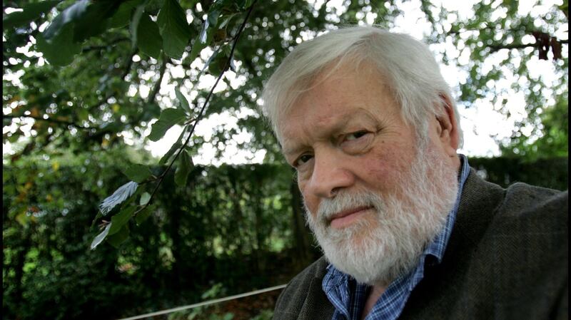 Michael Longley at his home in Belfast. Photograph: Brenda Fitzsimons