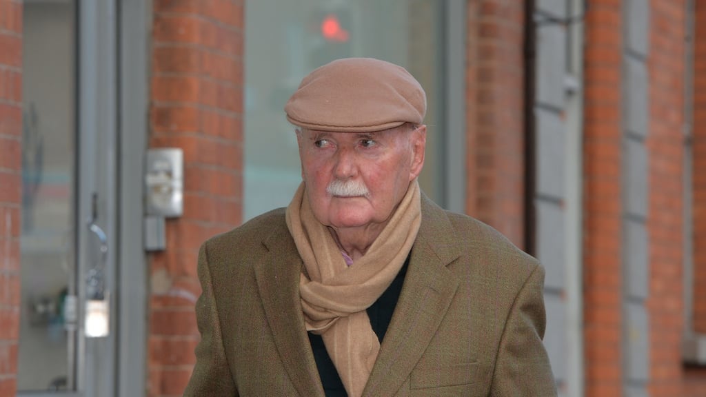 Michael Fingleton, former chief executive of Irish Nationwide Building Society, attending the Central Bank Inquiry, Black Hall Place, in 2016. File photograph: Alan Betson
