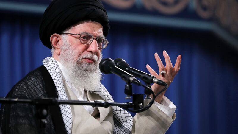 Supreme Leader Ayatollah Ali Khamenei:  ‘We will not negotiate with America, because negotiation has no benefit and carries harm.’ Photograph: AP