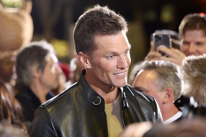 Tom Brady: '“It’s an incredibly exciting time in the crypto-world and Sam and the revolutionary FTX team continue to open my eyes to the endless possibilities,” said Brady at the height of the madness.  Photograph: Phillip Faraone/Getty Images for Paramount Pictures