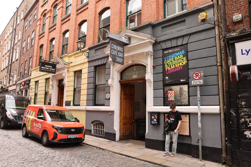 The IFI in Temple Bar. Photograph: Dara Mac Dónaill