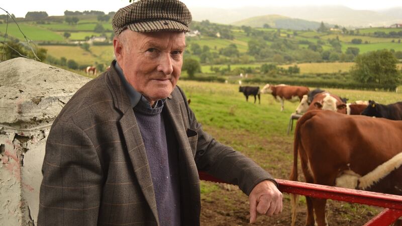 Mournes sheep farmer Séamus McCormack in Ar An Sliabh