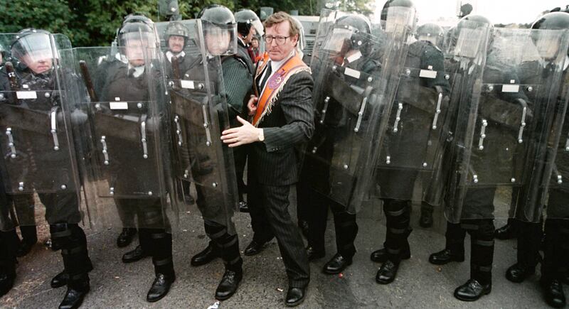 A new name for a Northern Ireland police force that would supersede the Royal Ulster Constabulary (RUC) needed to be 'face-saving' for David Trimble, according to records from 2000.