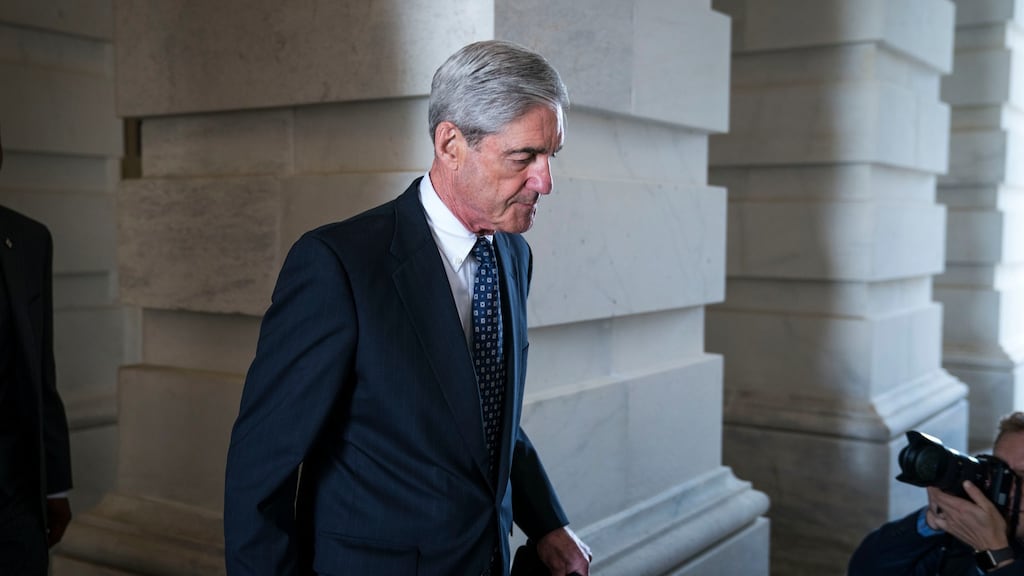 Robert Mueller, the former FBI director and special counsel who is leading the Russia investigation. Photograph: Doug Mills/The New York Times