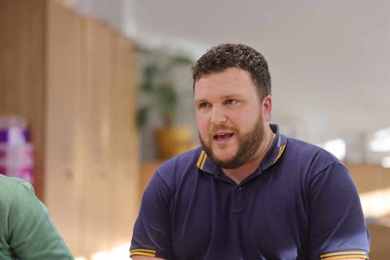 Aidan Corkery, teacher at Maynooth Community College. Photograph: Alan Betson / The Irish Times

