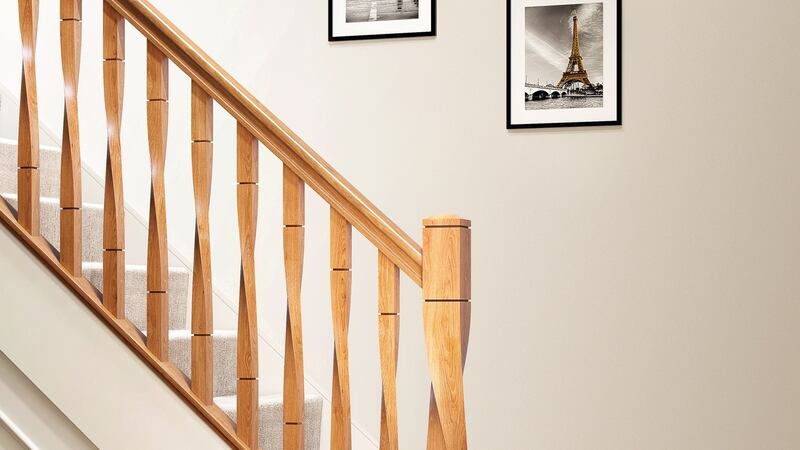 George Quinn: newel updates can transform a stair’s look.