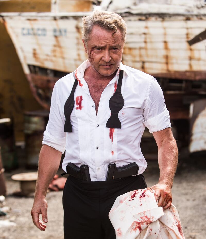 Michael Flatley stars as the lead role in his film Blackbird