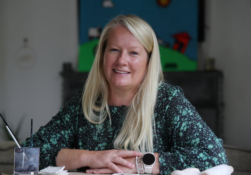 Orla Ó Regan says art 'was the greatest therapy and medication of all – and that turned my life upside down'. Photograph: Bryan O’Brien