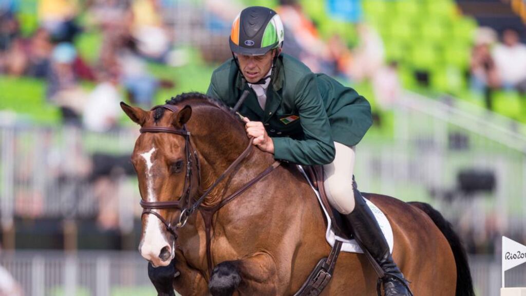 Jonty Evans in action on Cooley Rorkes Drift during the Olympic Games in Rio de Janeiro in 2016. Photograph: Morgan Treacy/Inpho