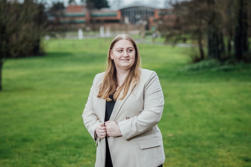 Aurna O’Grady-Corcoran, a consultant in data and digital operations at Northern Trust. Photograph: Brian Arthur