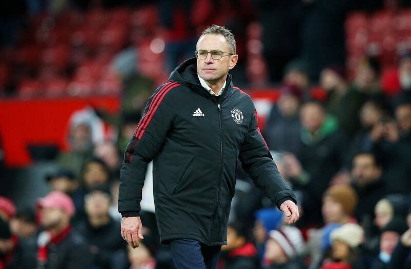 Ralf Rangnick: a brief stay, but he was there long enough to realise that the patient was sick. Photograph: Alex Livesey/Getty Images