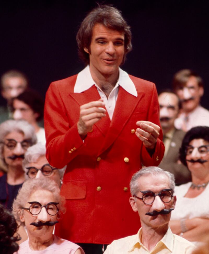 Steve Martin on The Ken Berry ‘Wow’ Show in 1972. Photograph: Walt Disney via Getty