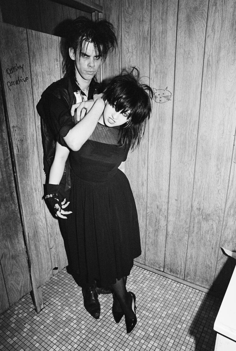 Nick Cave and Lydia Lunch. Photograph: From A Shot In The Dark by David Arnoff