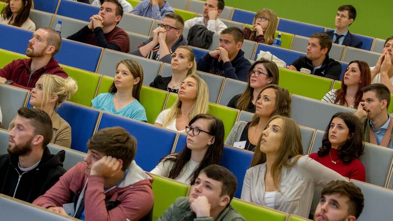 Third-level students at Sligo IT: Many institutes of technology hope to secure technological university status soon
