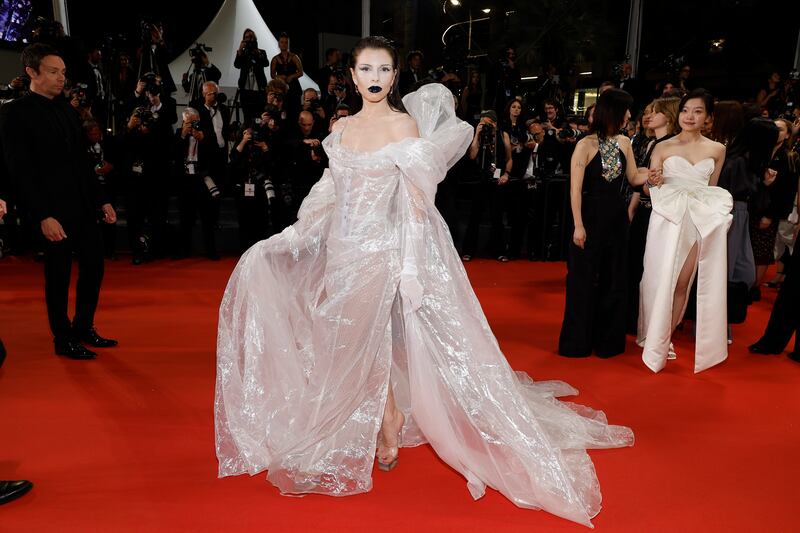 Julia Fox. Photograph: Mike Coppola/Getty Images