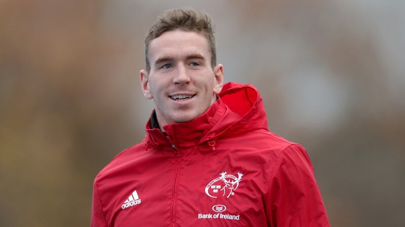Chris Farrell is also on the bench. Photograph: Laszlo Geczo/Inpho