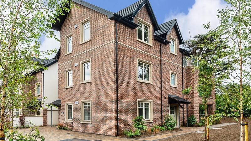 An  apartment block at Inglenook Wood