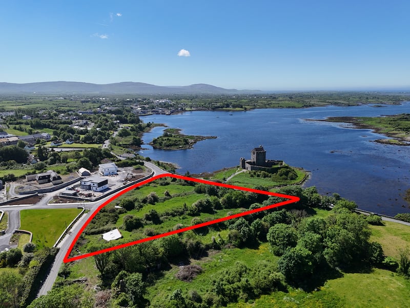 Land for sale next to Dunguaire Castle in Kinvara, Co Galway