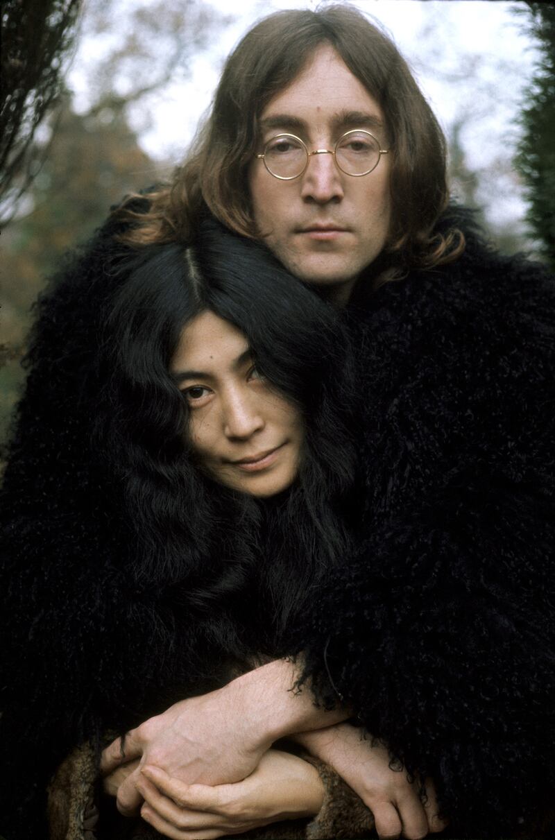 Exhibition of New Yorker photographer Susan Wood's work offers a  parade of famous names including John Lennon and Yoko Ono.