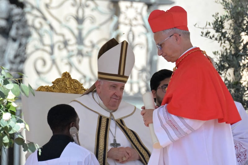 Robert Francis Prevost elevated to cardinal by Pope Francis in 2023. Photograph: Tiziana Fabi/AFP/Getty